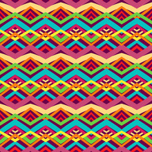 Colorful Tribal Pattern