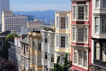 San Francisco, USA - Nob Hill Neighborhood