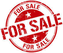 For Sale Stamp