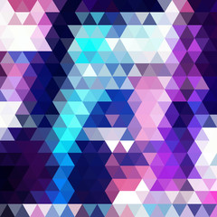 Wall Mural - Colorful triangle background