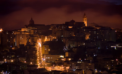 Chieti di notte