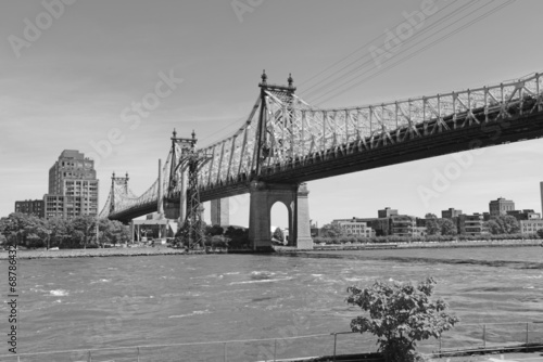 Board z aluminiowym obramowaniem 59. ulica - most queensboro, Nowy Jork