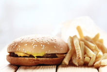 Cheeseburger And Fries, Breakfast