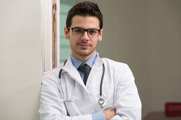 Portrait Of Young Male Doctor