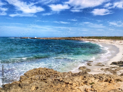 Spiaggia Di Is Arutas Vicino Oristano Buy This Stock Photo