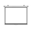 © Hardheadmonster - blank projector screen isolated for presentation in business of