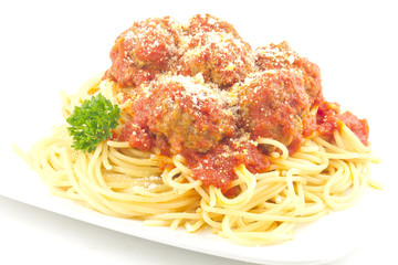 Wall Mural - Spaghetti and Meatballs