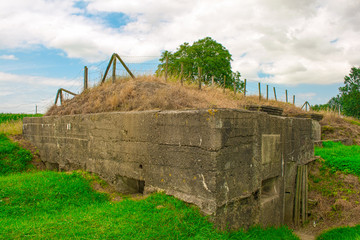 German bunker of world war one Belgium Flanders fields