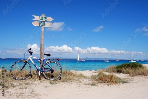 Plakat na papierze fotorealistycznym Formentera
