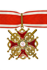 The Order of St. Stanislaus III degree.