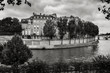 Ile Saint Louis and River Seine, Paris.