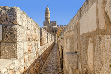 Tower Of David In Jerusale, Israel.