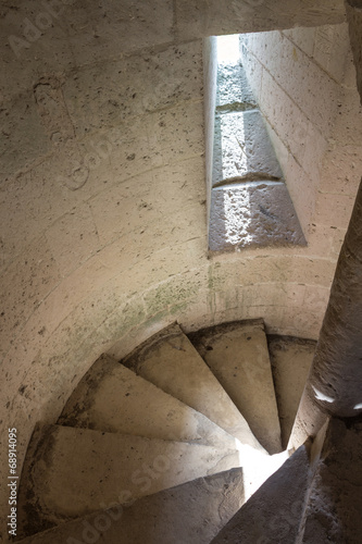 Naklejka na szafę Escalier en pierre