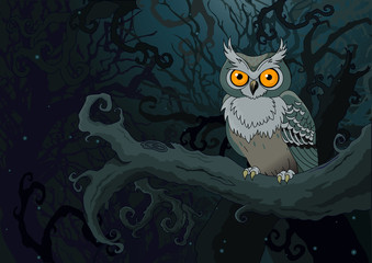 Poster - Night owl