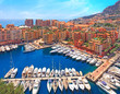 View over Monaco harbour, Cote d'Azur