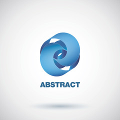 Poster - Abstract lines. Technology creative concept icon.