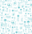 I love Saudi Arabia Beautiful Pattern
