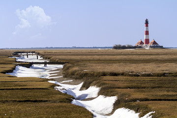 Sticker - Leuchtturm Westerheversand