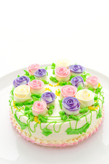 Wall Mural - Flower cakes