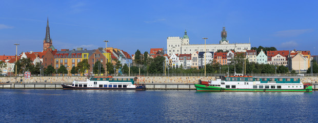 Sticker - Szczecin - Panorama miasta