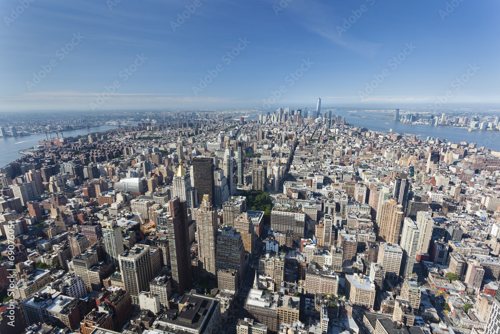 Manhattan View - obrazy, fototapety, plakaty 