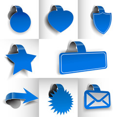 Canvas Print - new labels, tag, sticker design element.