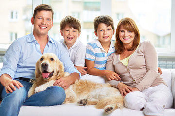 Wall Mural - Family portrait