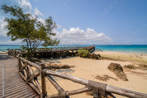 Tapeta ścienna Zanzibar wyspa na wyspie więzienia