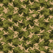 Duck pattern for camouflage fabric in army colors