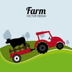 Wall Mural - Farm design