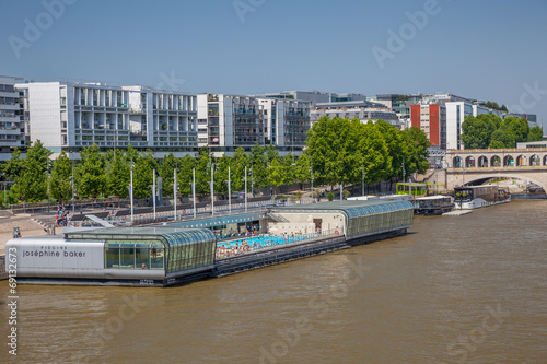 Paris Piscine Joséphine Baker Buy This Stock Photo And Explore