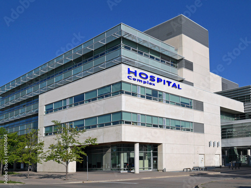 Zdjęcie XXL budynek szpitala