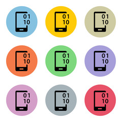 Flat Colorful Icon-Set