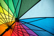 bunter Regenschirm