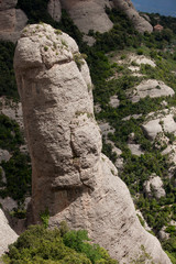 Wall Mural - Rock in Montserrat Mountains