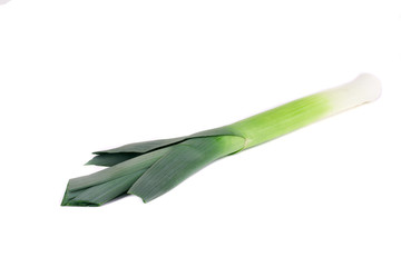 Wall Mural - Large welsh green leek.