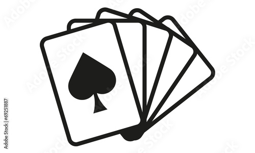 Kartenspiel Funf Karten Pik Kaufen Sie Diese Vektorgrafik Und Finden Sie Ahnliche Vektorgrafiken Auf Adobe Stock Adobe Stock