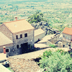 Wall Mural - mountain village Monsanto(Portugal)