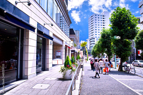 渋谷区代官山の街並み Stock Photo Adobe Stock