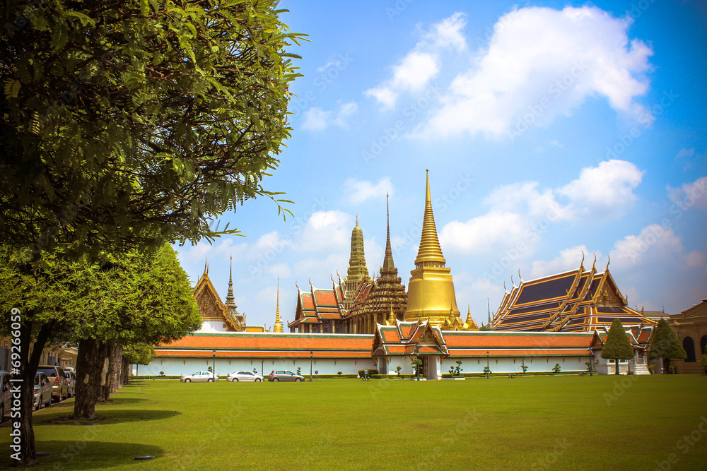 Palace of king Of Thailand. Opened as a tourist destination in