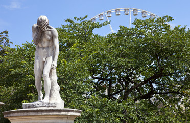 Jardin des Tuileries in Paris