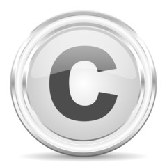 copyright internet icon