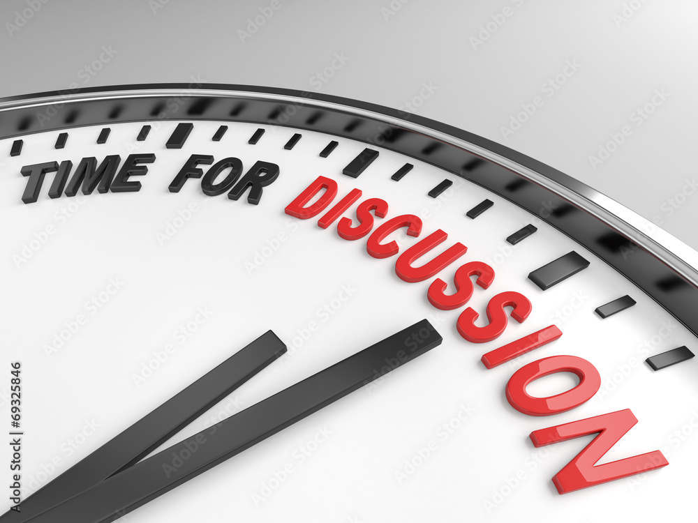 Time for discussion