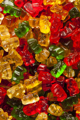 Poster - Colorful Fruity Gummy Bears