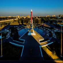Soviet Rocket "Vostok" In VDNH Exhibition