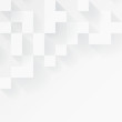 © tarapong - White geometry vector background.