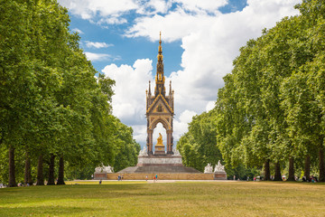 London, Prince Albert monument in Hyde park