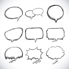 Poster - speech bubble