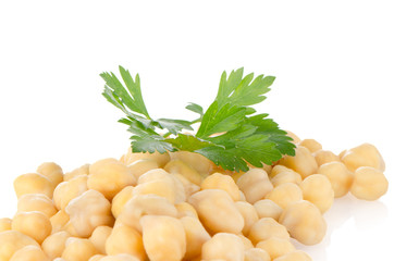 Wall Mural - Pile of chickpeas