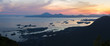 Sitka sunset from Mount Verstovia